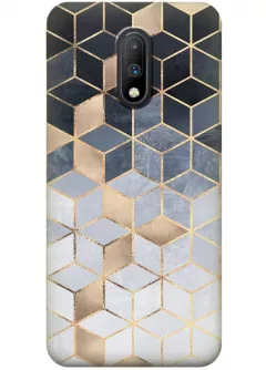 Чехол для OnePlus 7 - Тёмная геометрия
