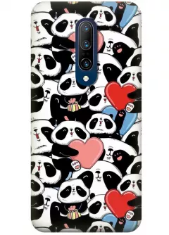 Чехол для OnePlus 7 Pro - Милые панды
