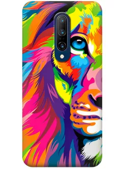 Чехол для OnePlus 7 Pro - Красочный лев