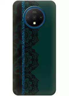 Чехол для OnePlus 7T - Зелёная мандала