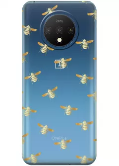 Чехол для OnePlus 7T - Шмели