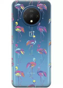 Чехол для OnePlus 7T - Экзотические птицы