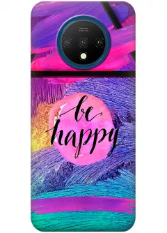 Чехол для OnePlus 7T - Be happy