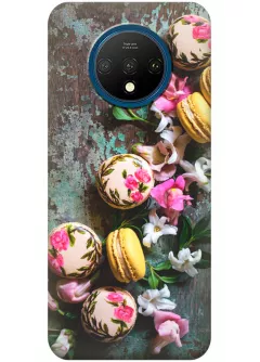 Чехол для OnePlus 7T - Цветочные макаруны