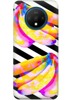 Чехол для OnePlus 7T - Яркие бананы