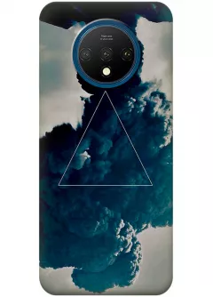 Чехол для OnePlus 7T - Треугольник в дыму