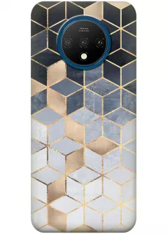 Чехол для OnePlus 7T - Темная геометрия