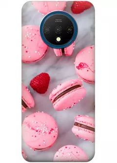 Чехол для OnePlus 7T - Мраморные пироженки