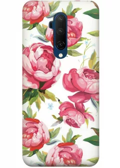Чехол для OnePlus 7T Pro - Розовые пионы