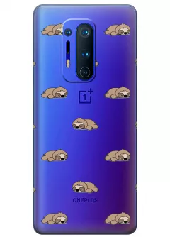 Чехол для OnePlus 8 Pro - Спящие ленивцы