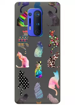 Чехол для OnePlus 8 Pro - Котики