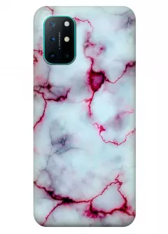 Чехол для OnePlus 8T - Розовый мрамор