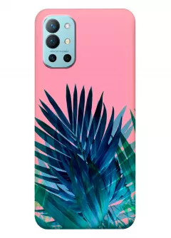 Чехол на OnePlus 9R - Листья пальм