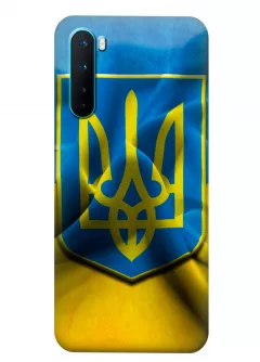 Прозрачный чехол для OnePlus Nord - Герб Украины