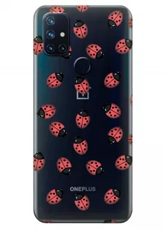 Чехол для OnePlus Nord N10 - Божьи коровки