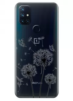 Чехол для OnePlus Nord N10 - Одуванчики