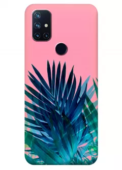 Чехол для OnePlus Nord N10 - Тропические листья