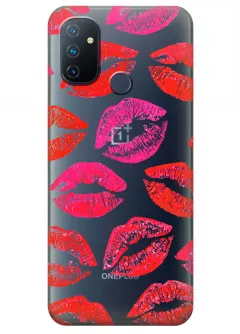 Чехол для OnePlus Nord N100 - Поцелуи