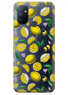 Чехол для OnePlus Nord N100 - Лимоны