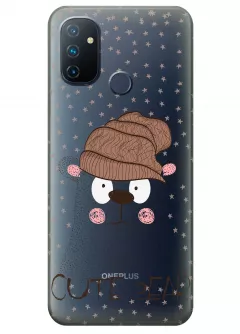 Чехол для OnePlus Nord N100 - Медведь