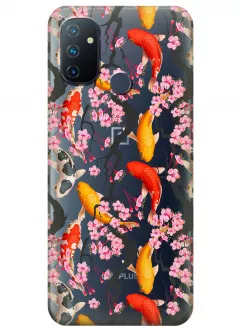 Чехол для OnePlus Nord N100 - Японские рыбки