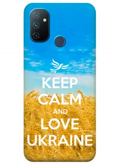 Чехол для OnePlus Nord N100 - Love Ukraine