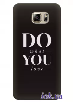 Чехол для Galaxy S7 - Do you love