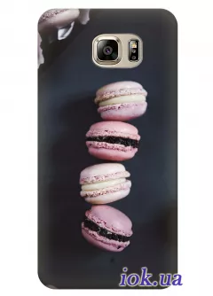 Чехол для Galaxy S7 - Ягодные макарон