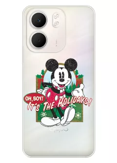 Прозрачный новогодний чехол для Oppo A5x - It's the holidays