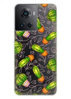Чехол для OnePlus Ace с принтом - Арт кактусы