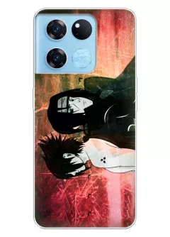 Чехол "Наруто Итачи и Саске" для OnePlus Ace Racing из силикона