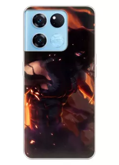 OnePlus Ace Racing чехол с картинкой Блич Bleach Ичиго Куросаки в тени битвы