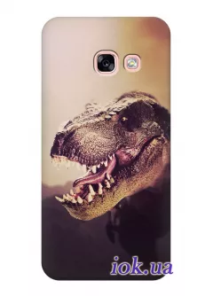 Чехол для Galaxy A7 2017 - Динозаврик