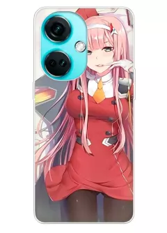 OnePlus Nord CE3 чехол с персонажем Zero Two называемый Code: 002 и 9'℩