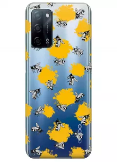Чехол для OPPO A55 5G - Пчелы
