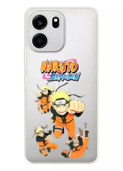 Чехол для OnePlus Turbo 6V из прозрачного силикона - Naruto Shippuden Attack