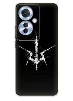 Чехол для OPPO Reno 11F из силикона - Code Geass лого,Lelouch of the Rebellion