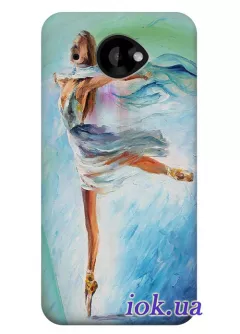 Чехол для HTC Desire 601 - Балерина 