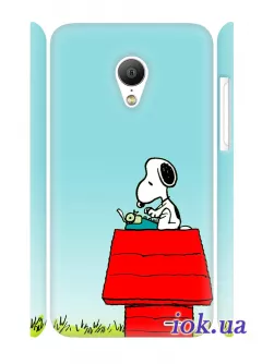 Чехол для Meizu MX3 - Snoopy