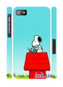Чехол для Blackberry Z10 - Snoopy