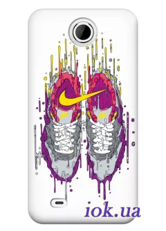 Чехол для HTC Desire 300 - Кеды Nike
