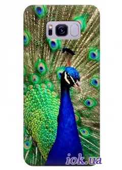 Чехол для Galaxy S8 - Красочный павлин