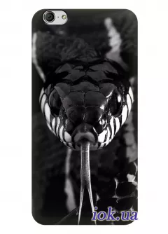 Чехол для Blackview Ultra Plus - Чёрная змея