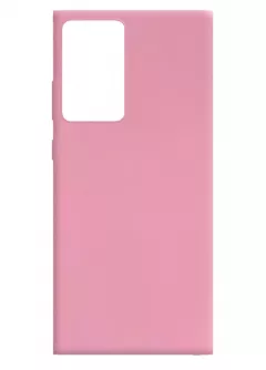 Силиконовый чехол Candy для Samsung Galaxy Note 20 Ultra, Розовый