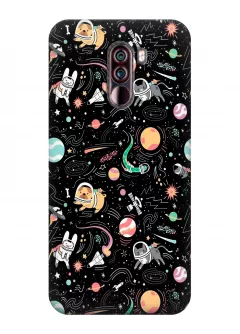 Чехол для Xiaomi Pocophone F1 - Animals astronauts