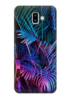 Чехол для Galaxy J6 Plus 2018 - Palm leaves