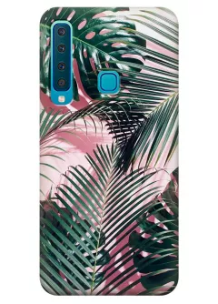 Чехол для Galaxy A9 2018 - Пальмовые листья