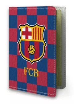 Обложка на паспорт - ФК Барселона / FCB