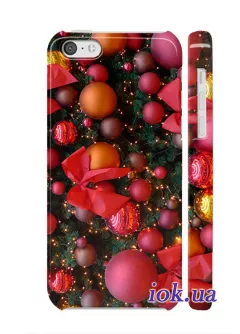 Чехол на iPhone 5C - Новогодняя елка