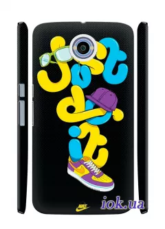 Чехол для Motorola Nexus 6 - Just do it